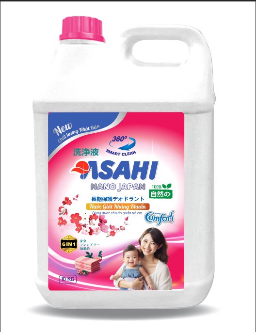 Nước nước giặt 10L Asahi