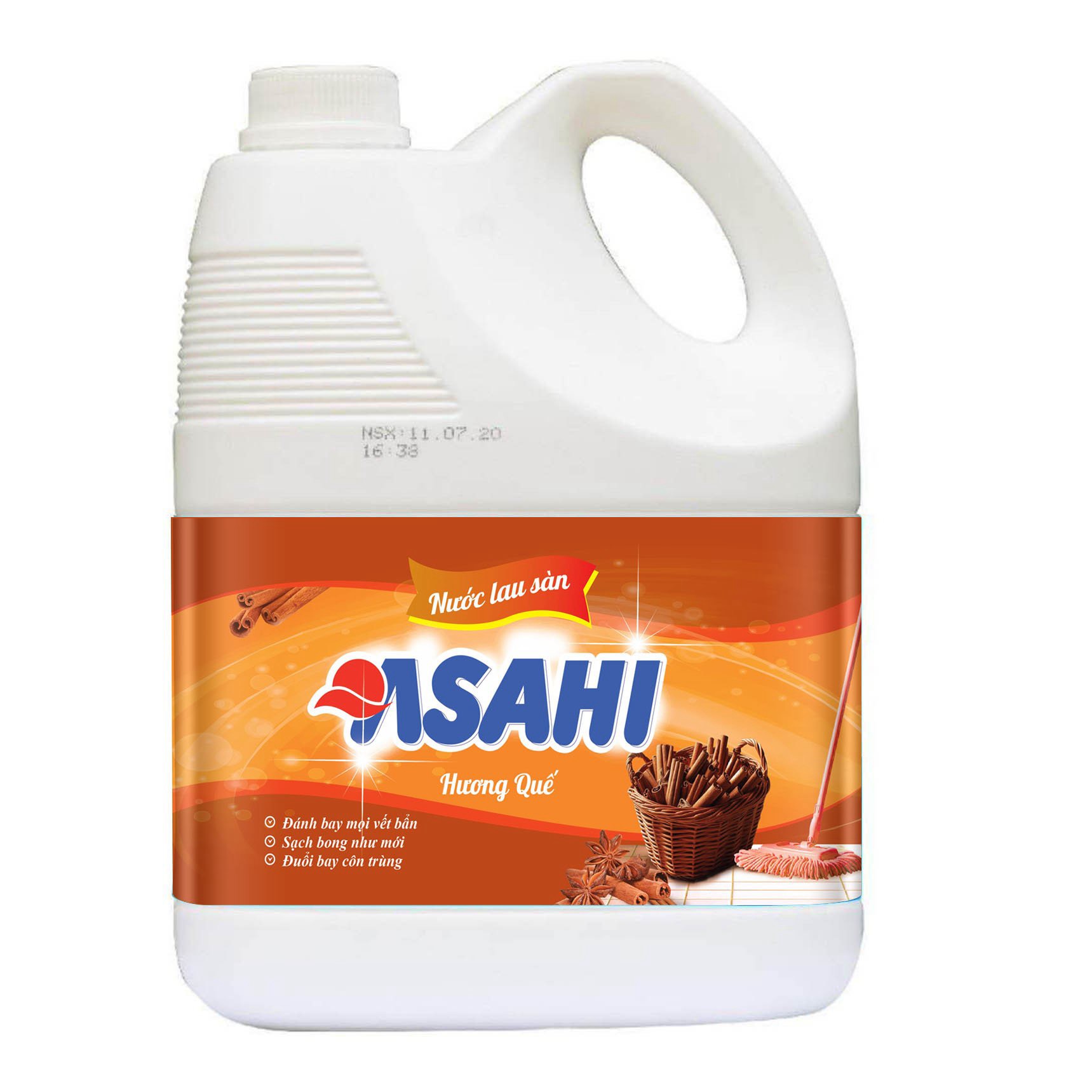 Nước Lau Sàn Hương Quế 10L Asahi