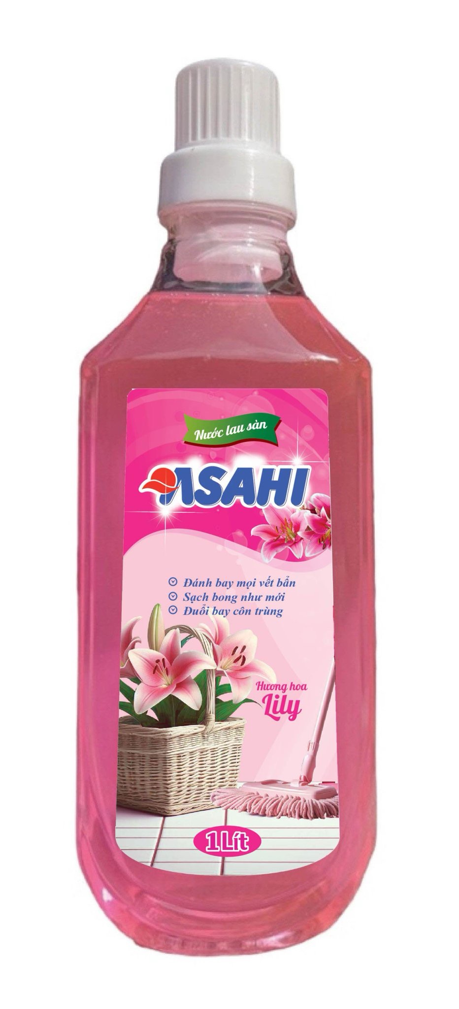 Nước lau sàn hương hoa ly