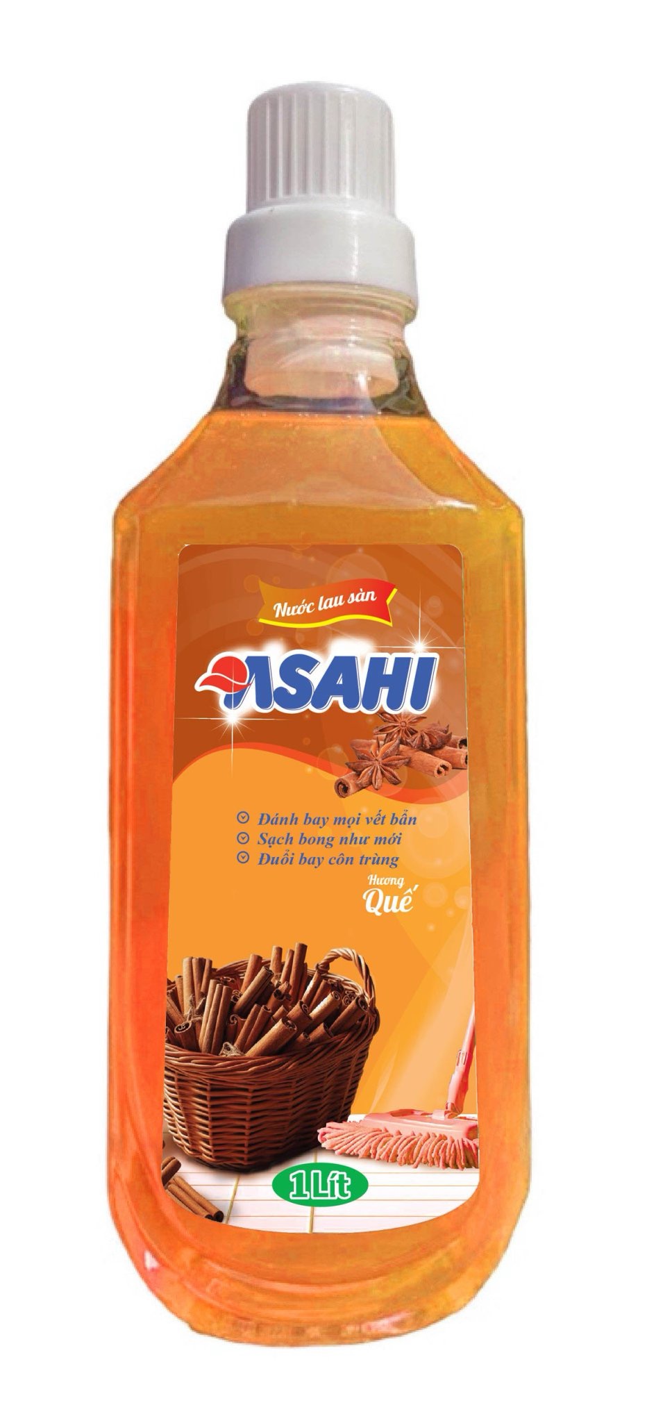 Nước Lau Sàn Hương Quế 1L Asahi